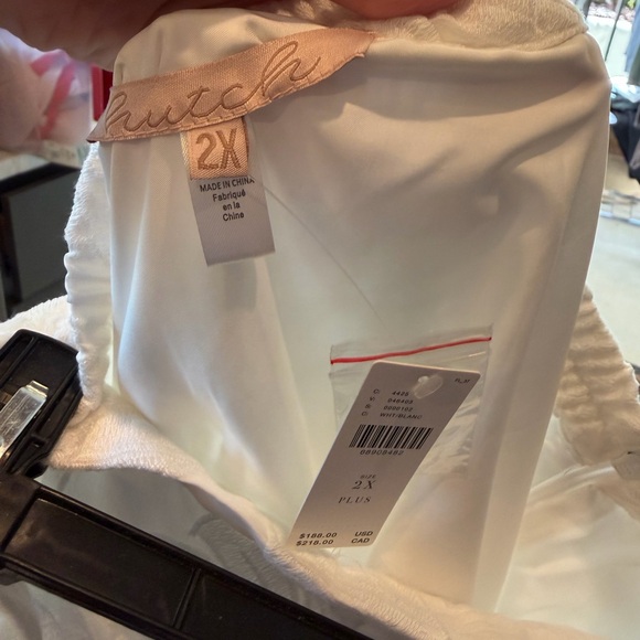 Hutch Deco Leaf Maxi Skirt White Embroidered Monstera Anthropologie NWT 2X - Picture 5 of 5